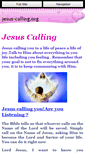 Mobile Screenshot of jesus-calling.org